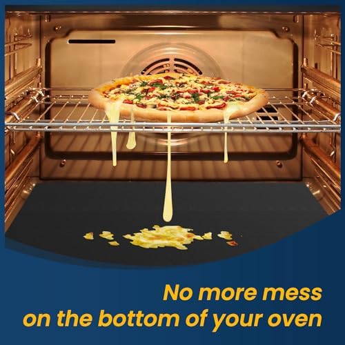 Oven Liner for Bottom of Oven, 2 Pack Heavy Duty Oven Liners for