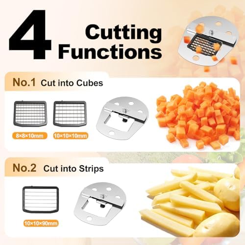 4-In-1 Electric Vegetable Chopper, 200W