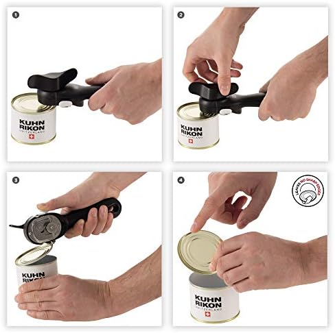 Kuhn Rikon Auto Safety LidLifter Can Opener with Ring-Pull Tool