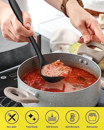 3 Pcs Silicone Kitchen Utensils Set, Heat Resistant