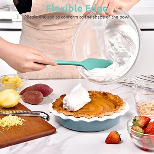 U-Taste Silicone Spatula Set, 4-Piece, Heat Resistant 600ºF