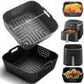 Air Fryer Silicone Liners for Ninja AF141 AF142 5QT & AF181 6.5 QT
