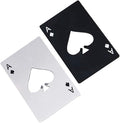 Ace Of Spades Bottle Opener Credit Card Size Pocker Cap Opener Portable by Airoads