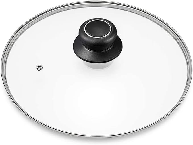 13 Inch Pan Lid Tempered Glass Pot Lid Replacement Pan Cover - Image 8