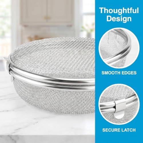 Round Stainless Steel Dishwasher Silverware Basket