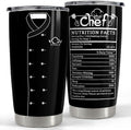 Gifts for Women Men Chef Tumbler 20oz Chef Stainless Steel Insulated