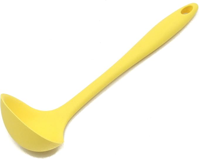 Chef Craft Premium Silicone Cooking Ladle, 11.25 inch by ChefCraft