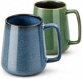 Extra Large Tall Coffee Mugs with Handle - Set of 2, 24 oz Ceramic