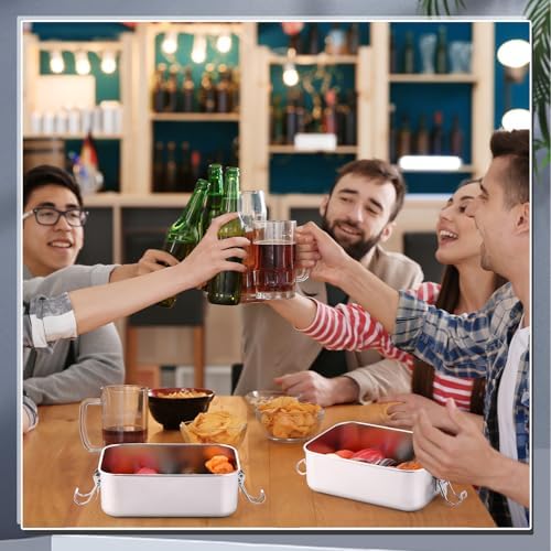 Umigy 4 Pcs Stainless Steel Food Containers