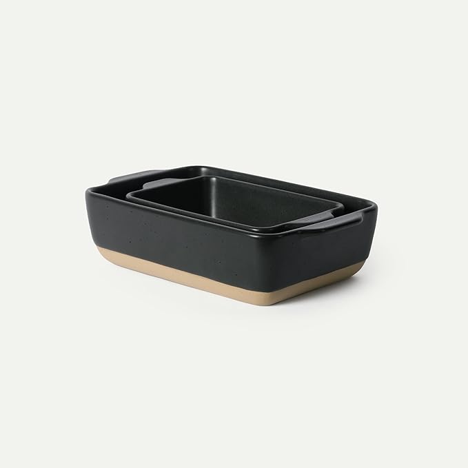 Mora Ceramic Set of 2 Baking Dishes by MORA