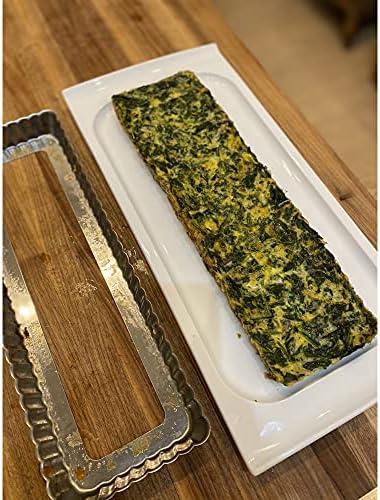 Fox Run 44531 Rectangular Tart Pan, 14.1 x 4.7 x 1 inch, Silver