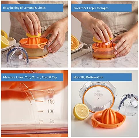 PortoFino Citrus Juicer with Measuring Cup, 8oz
