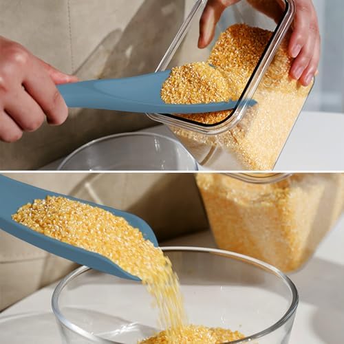 Silicone Cooking Spoon Spatula For Non-stick Cookware,12.6" Starry