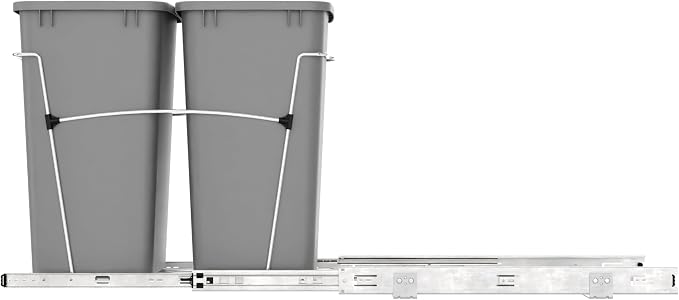 Rev-A-Shelf Double Pullout Trash Can - Image 9