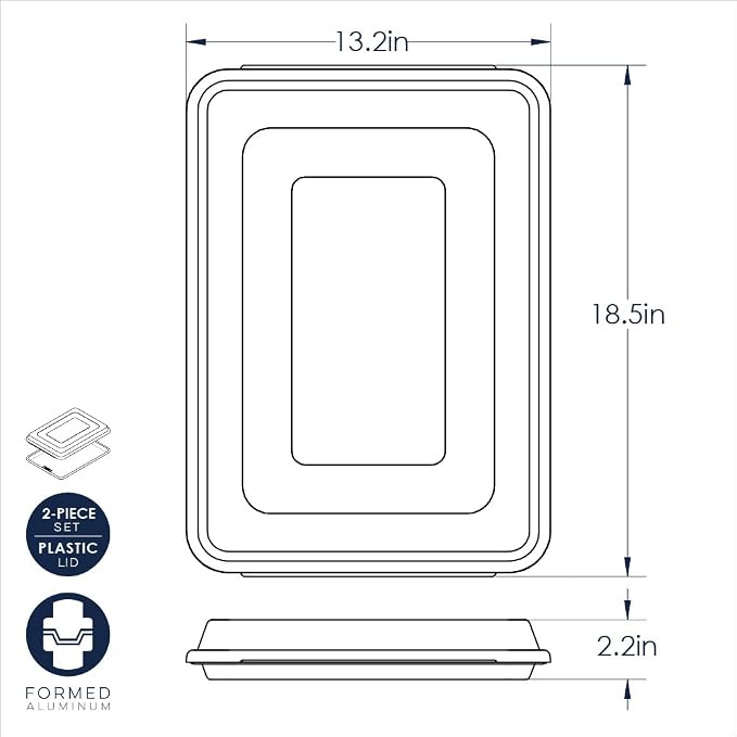 Nordic Ware Naturals Half Sheet - Image 5