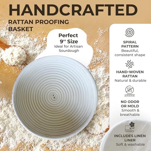 Sourdough Starter Kit for Beginners – Complete Bread Baking Set with