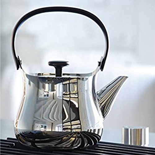 Alessi Cha Kettle/Teapot, Stainless Steel, Silver