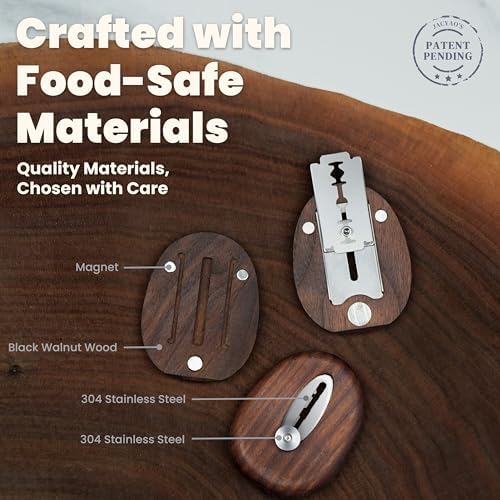 Magnetic Retractable Bread Lame, Sourdough Scoring Tool, 11 Blades