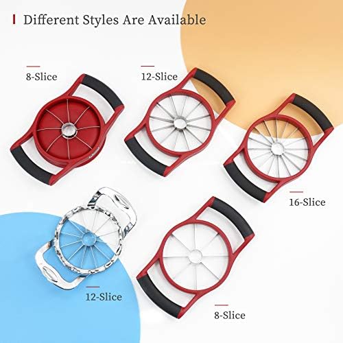Newness Apple Slicer, [Upgraded] 12-Slice Apple Slicer and Corer
