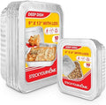 Disposable Foil Pans with Lids (Set of 20) Heavy Duty Aluminum Pans