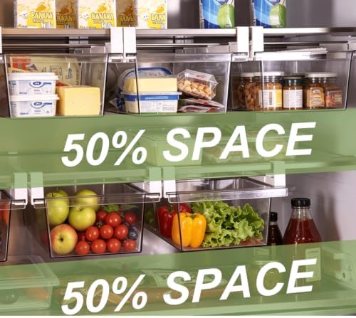 Extra-Large Fridge Drawer Organizer - Refrigerator Organizers and