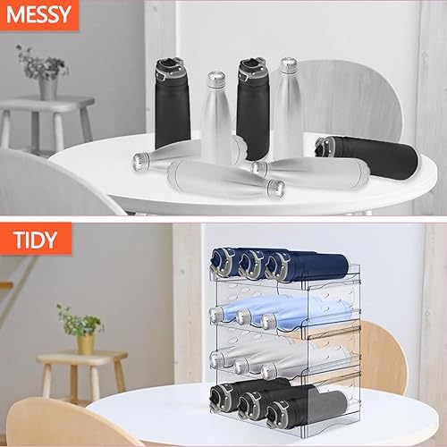 Stackable Wine Rack,Wine Bottle Holder for Inside Cabinet,for