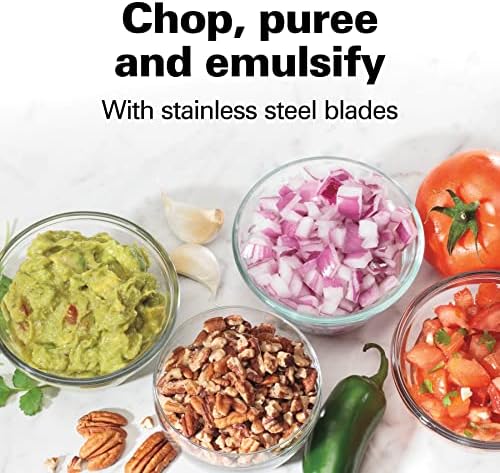 Hamilton Beach 3 Cup Electric Vegetable Chopper & Mini Food Processor