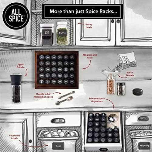 AllSpice Stainless Steel Double Sided Measuring Spoon