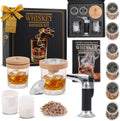 Whiskey Smoker Kit with Torch - Unique Bourbon Birthday Gifts for Men