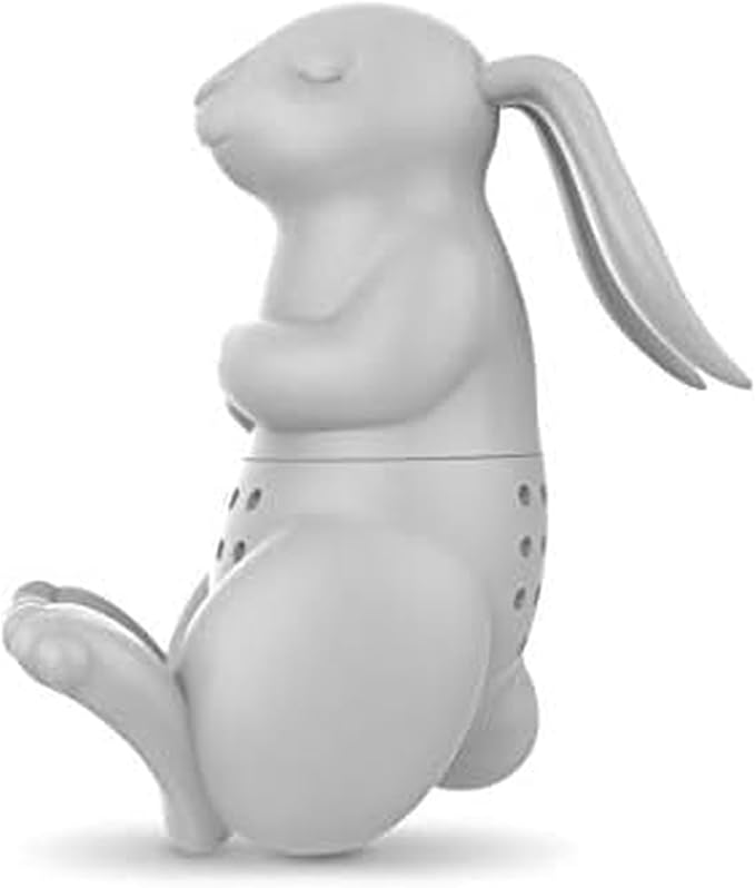 Genuine Fred, BREW BUNNY, Rabbit Reusable Silicone Tea Infuser, Fun Gift by GenuineFred