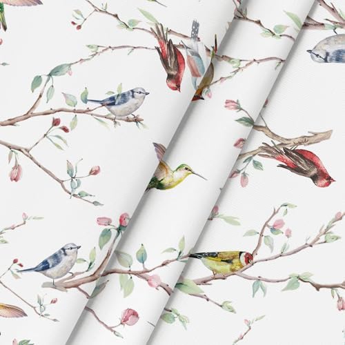 Horaldaily Spring Summer Tablecloth 60 x 84 Inch Rectangular Birds