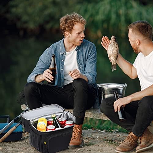 MIER Men's Insulated Lunch Box - Large Lunch Bag Cooler for Outdoor