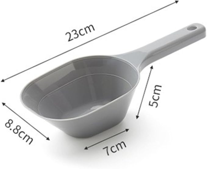 2 PACK 1 Cup Capacity Dog and Cat Plastic Pet Food Scoop - Image 5