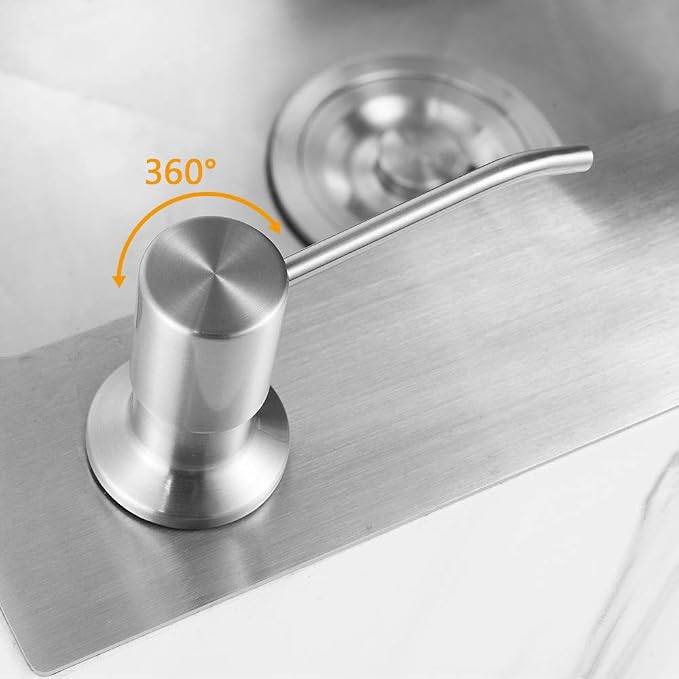 Soap Dispenser for Kitchen Sink, Built in Sink Soap Dispenser Lotion Dispenser - Image 4