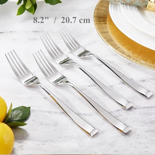 KEAWELL Premium Imperial 4-Piece 8.2-Inch Dinner Fork Set