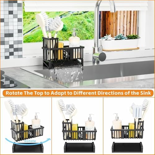 Yieach Sink Caddy and Sponge Holder