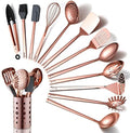 Copper 13-Piece Stainless Steel Kitchen Utensil Set
