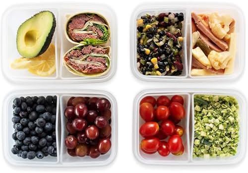 Komax Biokips Lunch Containers Set of 4 - Airtight Food Storage