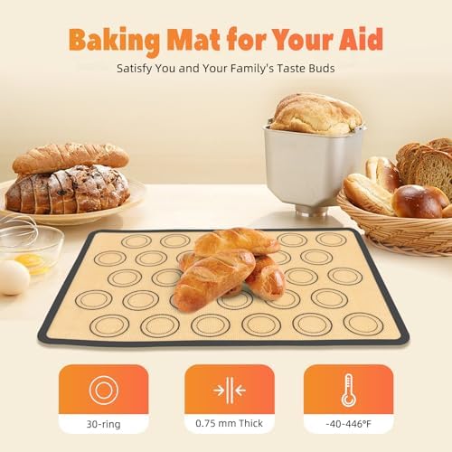 Silicone Baking Mat Macaron Sheet Nonstick Oven Liner 16.5x11.6 Inch