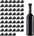 52 Pcs Wine Stopper Vacuum Pump Sealer Silicone Saver Resealable