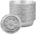 Non-Stick Round Disposable Air Fryer Aluminum Foil Liners 50PCS