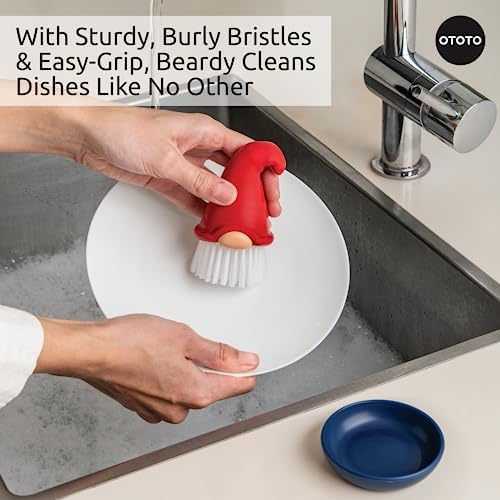 OTOTO Gnome Dish Brush with Handle