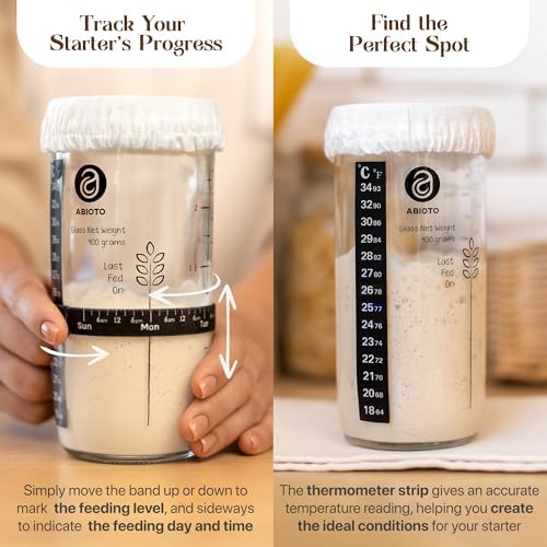 ABIOTO Sourdough Starter Kit, 24-Pieces