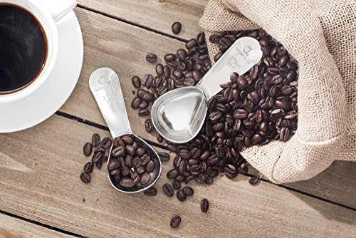 Coffee Scoop (Set of 2) - 2 Tablespoon Stainless Steel Measuring