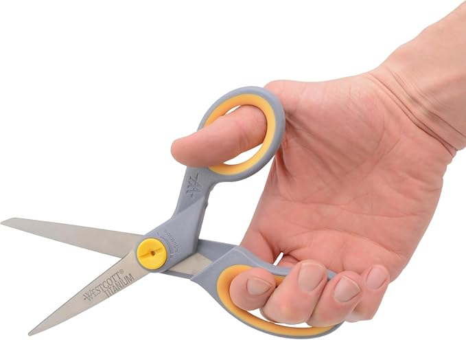 Westcott 8” Titanium Bonded Scissors - Image 7