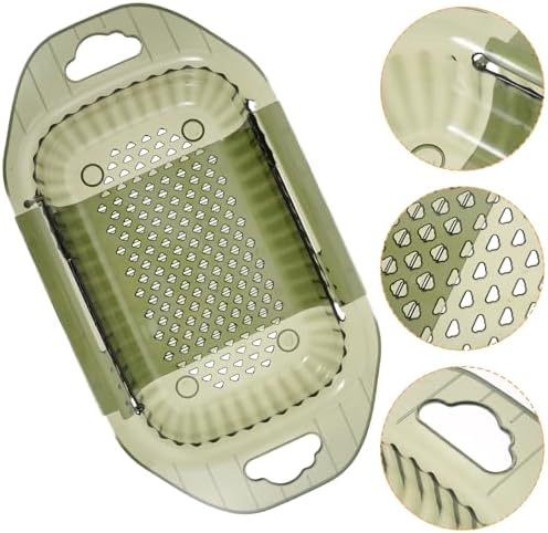 Expandable over Sink Colander Basket, PET Drain Strainer for Pasta