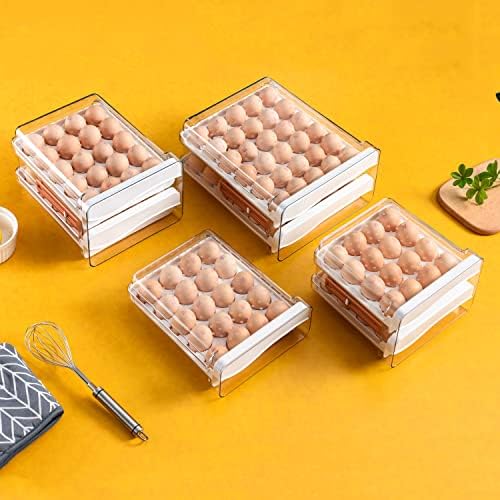 Drawer-Type Egg Holder With Time Marker