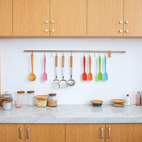 Silicone Spatula Heat Resistant 8.5 inch Small Rubber Spatulas Cooking