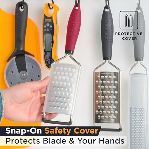 Deiss PRO Coarse Grater & Hand Held Cheese Grater - Sharp Stainless