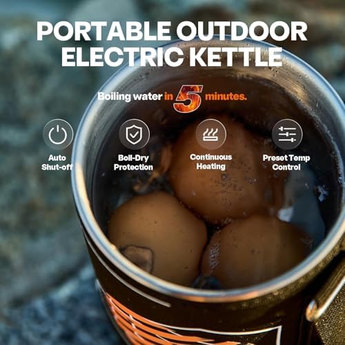 Portable Electric French Press, 120V